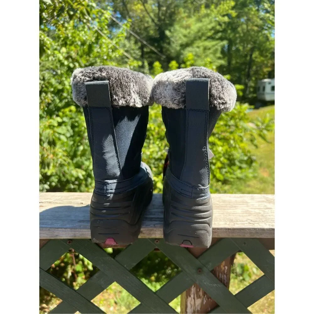 Totes Unisex Kids Jessica Snow Boots Sz 4 NWT